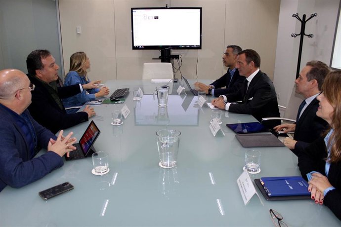 Reunión de Andalucía Trade con el Clúster Audiovisual LAND.