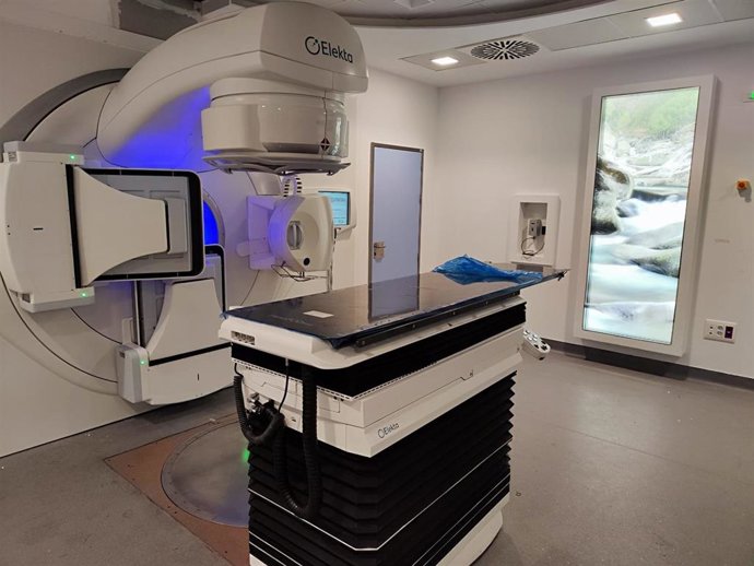 Nuevo acelerador lineal del Hospital Virgen del Puerto de Plasencia.