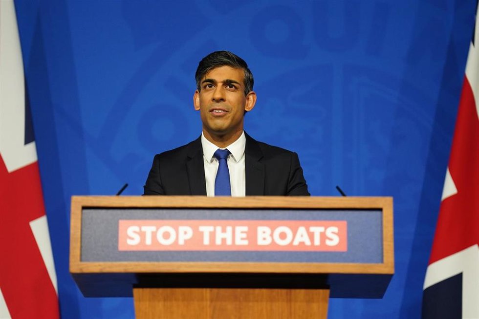 Rishi Sunak, primer ministro de Reino Unido