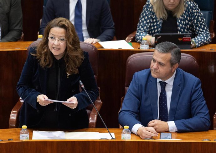 La consejera madrileña de Sanidad, Fátima Matute