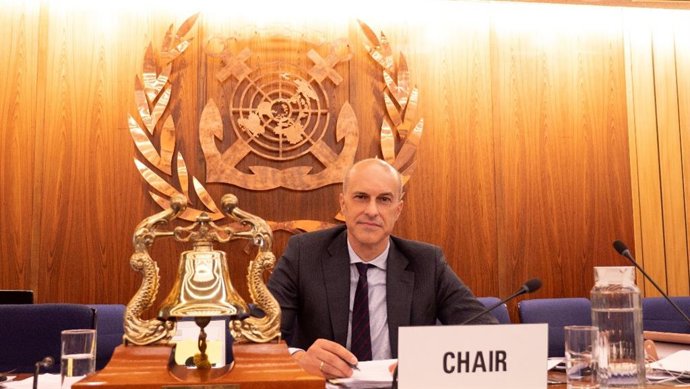 El presidente de la OMI, Víctor Jiménez.