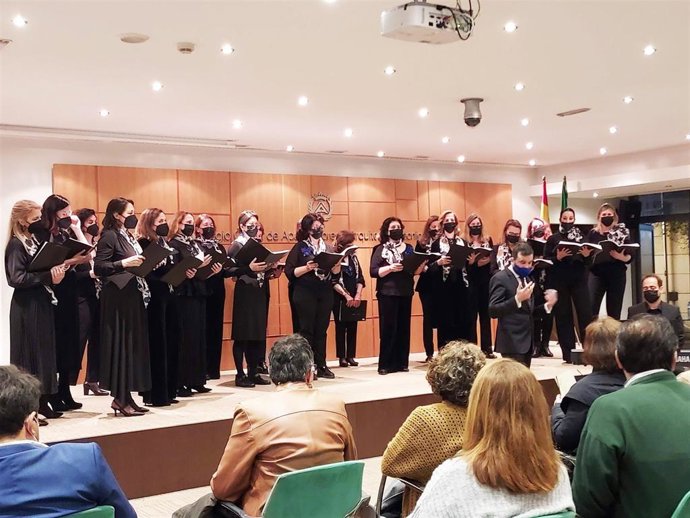 Archivo - Concierto del coro Aparejadores de Sevilla.