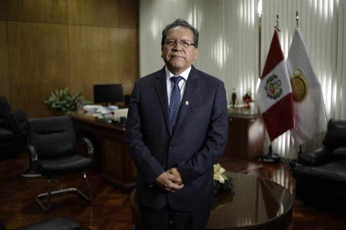 Archivo - Pablo Sánchez Velarde, fiscal general interino de Perú.