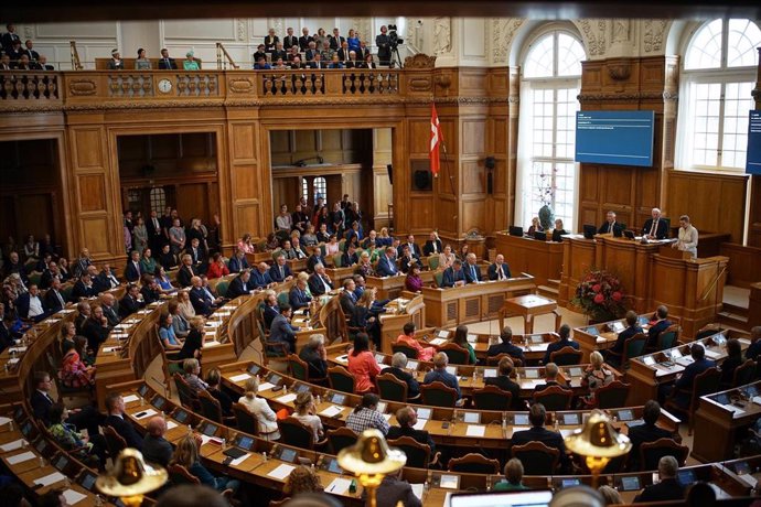 Archivo - Vista general del Parlamento de Dinamarca
