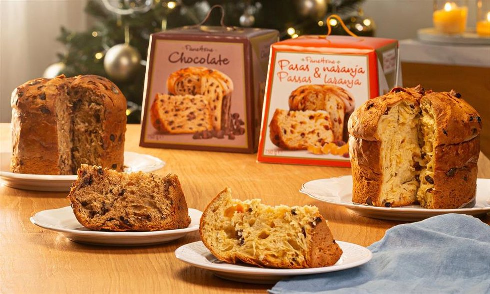 Panettone de Mercadona.