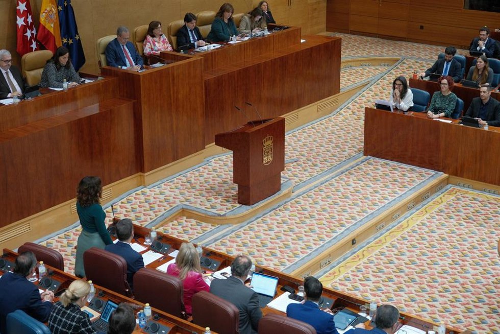 Pleno de la Asamblea de Madrid