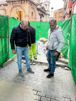 Obras en la calle Ignacio Figueroa.