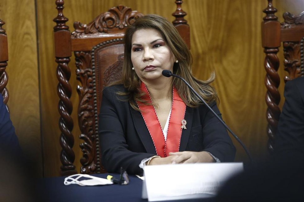Archivo - La fiscal general de Perú, Patricia Benavides