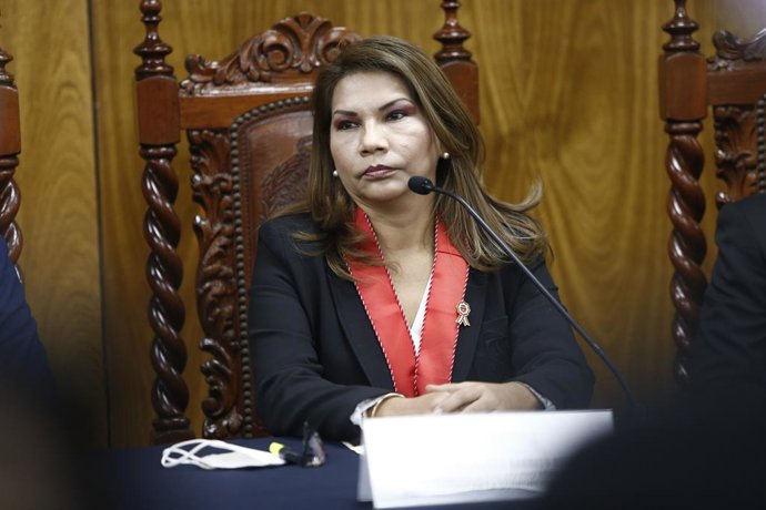 Archivo - La fiscal de la nación, Patricia Benavides