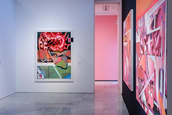 Archivo - Exposición de Luis Gordillo en la Sala Alcalá 31.