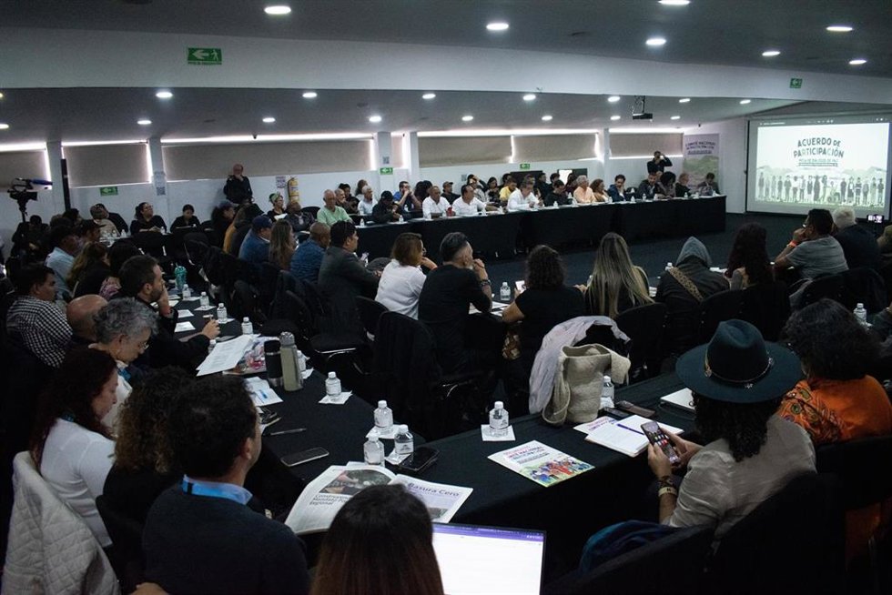 Archivo - Conversciones de paz entre el Gobierno y el ELN en octubre