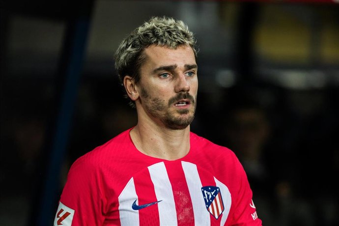 Antoine Griezmann con el Atlético de Madrid