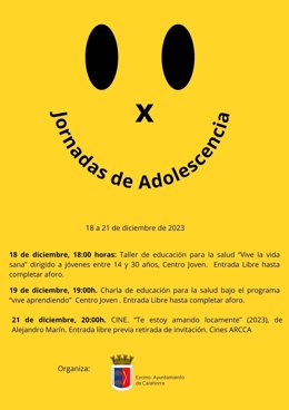La salud de los jóvenes centrará la X edición de las Jornadas de Adolescencia de Calahorra