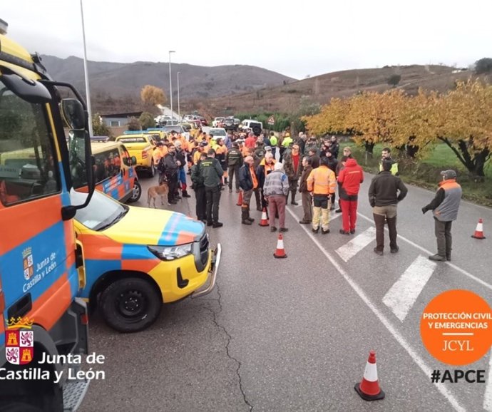 Dispositivo de búsqueda del varón desaparecido en Rimor.