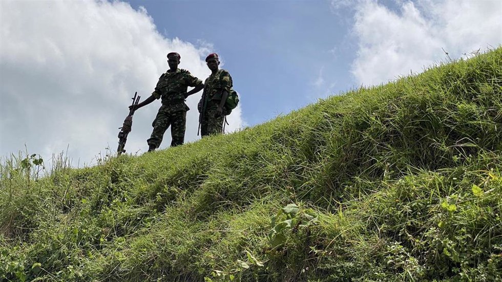 Archivo - Militares de la EAC desplegados en República Democrática del Congo 