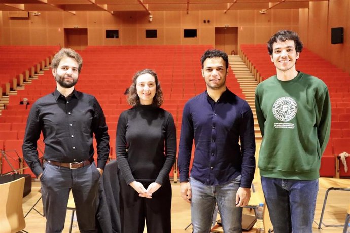 Imagen de los participantes en la semifinal del III Concurso Internacional de Dirección de Orquesta de la Universidad de Almería.