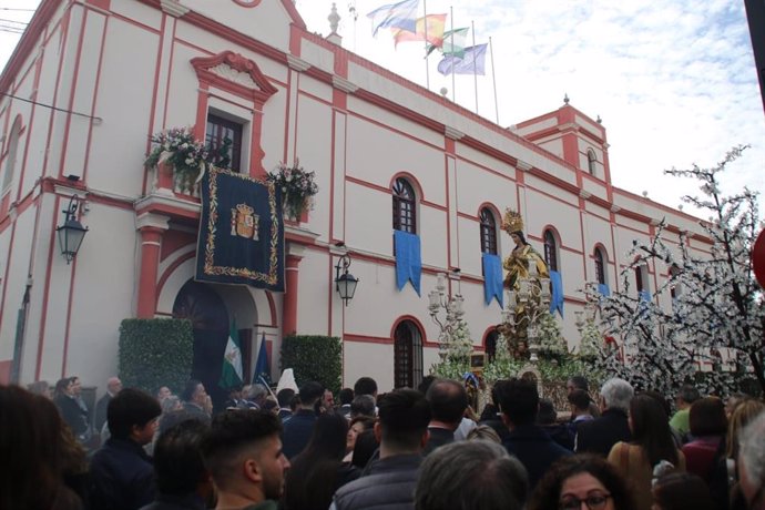 Procesión de la Inmaculada Concepción en Alcalá de Guadaíra