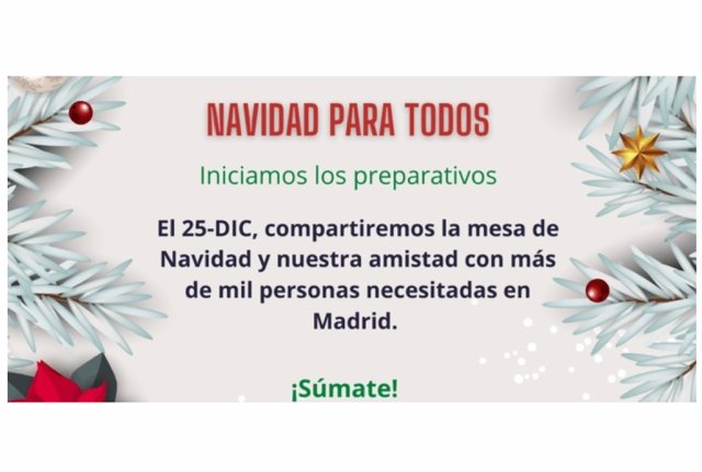 Cartel Navidad para todos