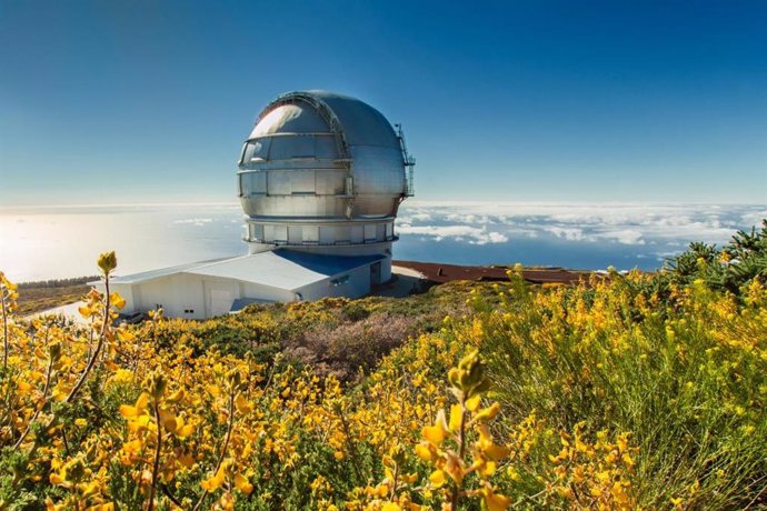 Archivo - El Gran Telescopio Canarias (GTC), en el Observatorio del Roque de los Muchachos (Garafía, La Palma)