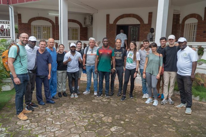 Imagen de la última campaña de cirugía de la fundación malagueña Bisturí Solidario en Camerún.