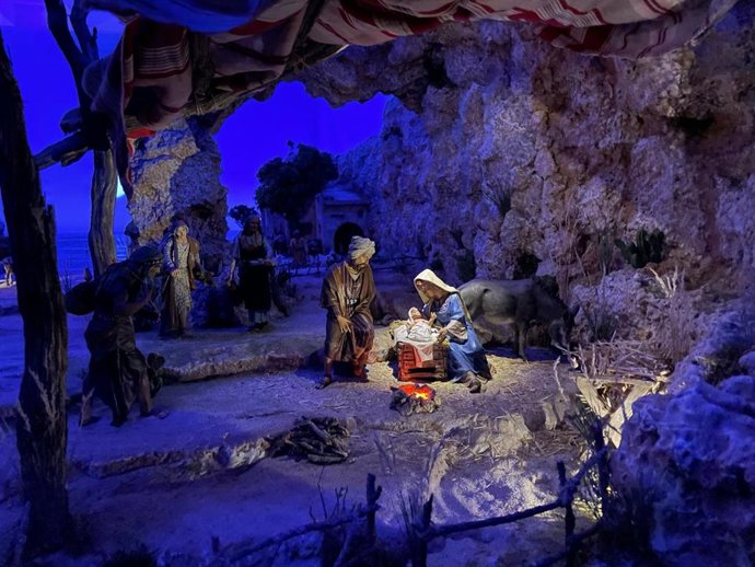 Archivo - El Belén de la Ermita de San Isidro gana el Concurso Municipal de Belenes de Cuenca