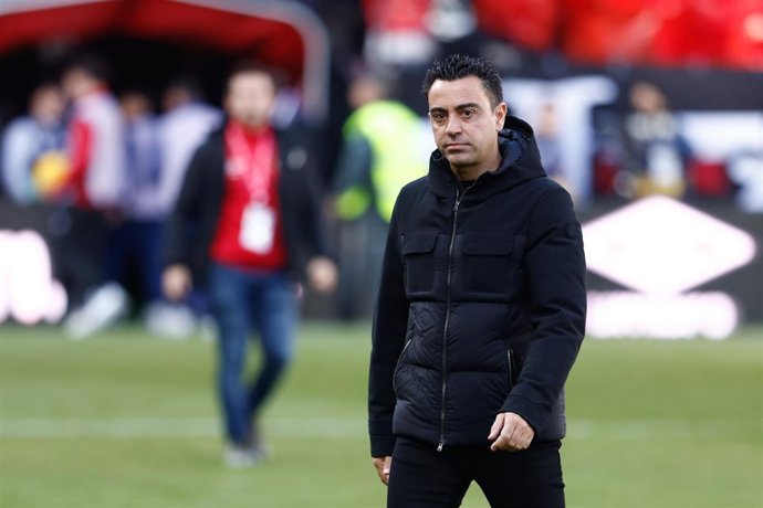 Xavi Hernández, entrenador del FC Barcelona