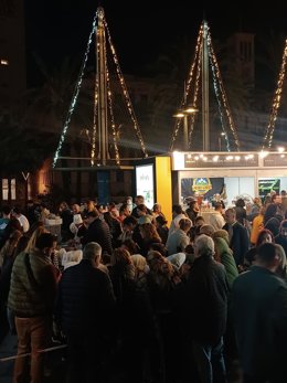 Público en la X Feria Sabores de Almería