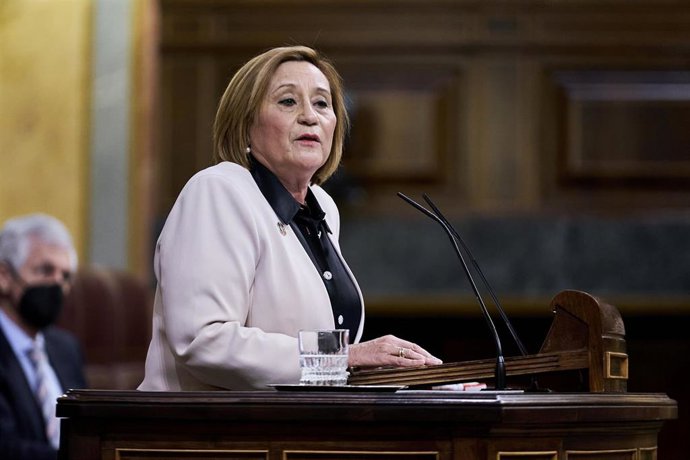 Archivo - La diputada del PSOE María Luisa Faneca, en una foto de archivo.