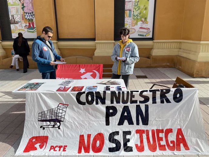 El PCTE de La Rioja lamenta "el progresivo" empobrecimiento "de las condiciones de trabajo y vida de los españoles"