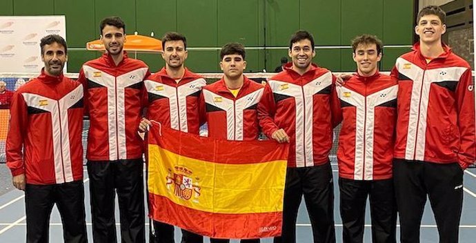 España roza la clasificación al Europeo masculino por equipos de bádminton