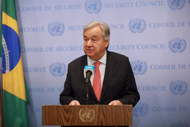 El secretario general de la ONU, António Guterres