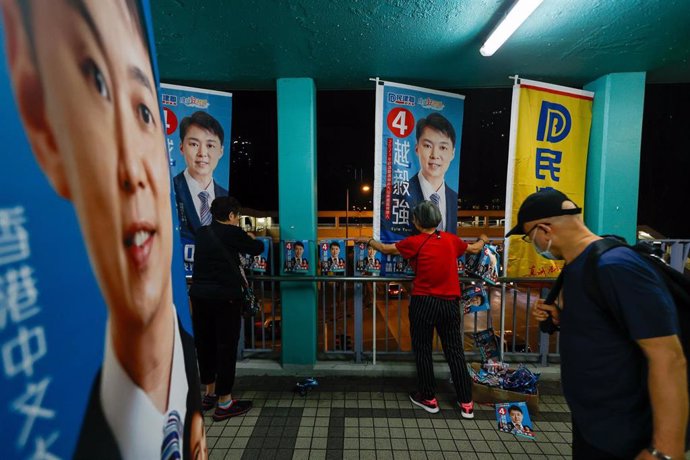 Votación de las elecciones locales 2023 en Hong Kong