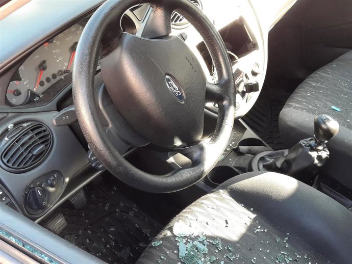 Archivo - Vehículo objeto de robo