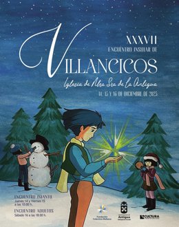El Ayuntamiento de Antigua (Fuerteventura) ha organizado el XXXVII Encuentro Insular de Villancicos, que tendrá lugar en la Parroquia de Antigua desde el jueves 14 al sábado 16 y que reúne este año a veinte agrupaciones corales infantiles y adultas