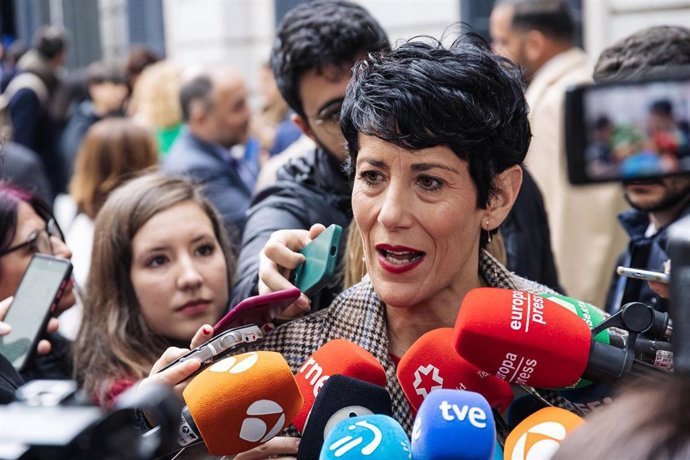 La ministra de Inclusión, Seguridad Social y Migraciones, Elma Saiz