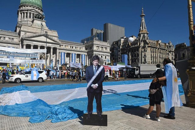 Preparativos para la toma de posesión de Javier Milei