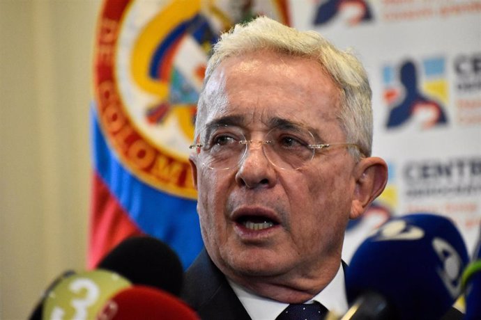 El expresidente colombiano Álvaro Uribe