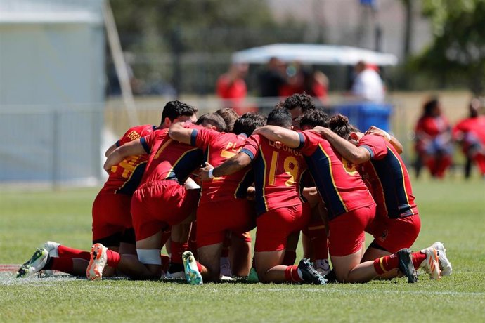 La selección española masculina de rugby seven