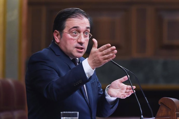 Albares al Congrés dels Diputats, a Madrid