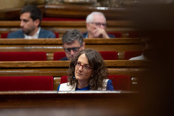 Archivo - La consellera d'Igualtat i Feminismes de la Generalitat, Tnia Verge