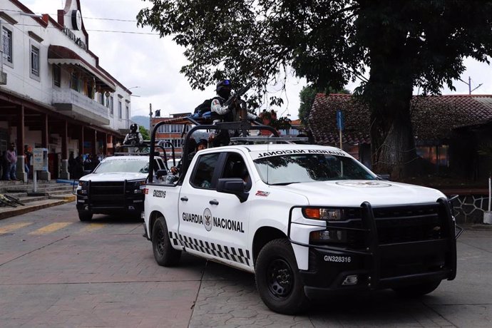 Archivo - Guardia Nacional en Michoacán