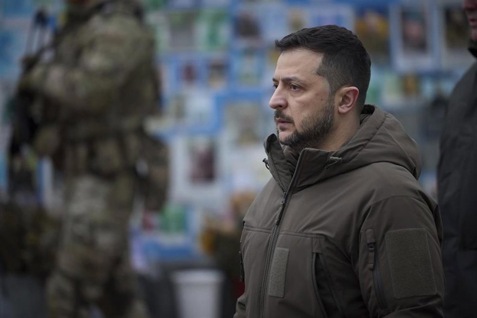 El presidente ucraniano, Volodimir Zelenski