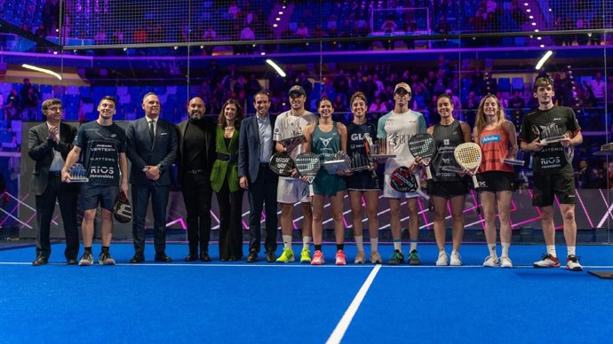 Lebrón-Galán y Brea-González triunfan en el Milano Premier Padel P1