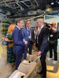 Moreno presume en la COP28 del "histórico" acuerdo sobre Doñana para proteger la biodiversidad: "Querer es poder"