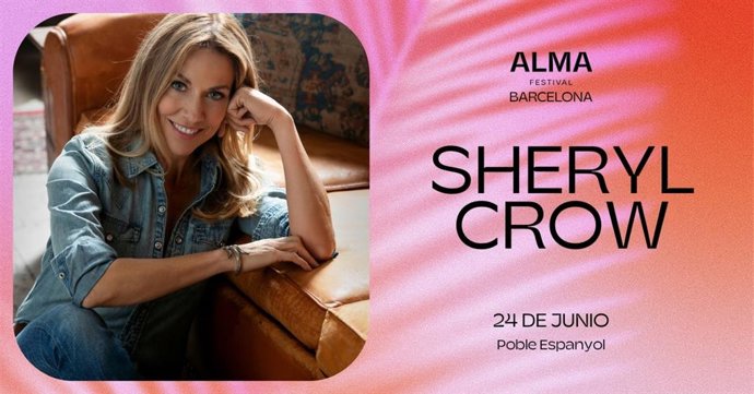 Cartel del concierto de Sheryl Crow en Barcelona