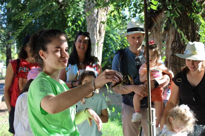 Archivo - Actividad de educación ambiental destinada a las familias en 'El Chaparrillo'