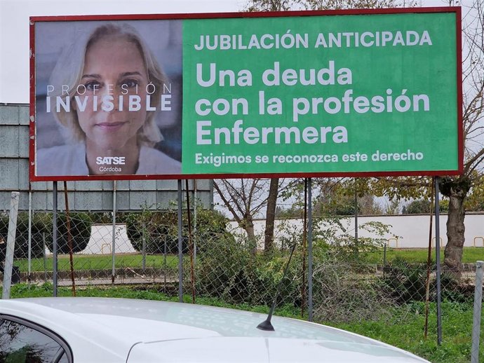 Satse pone en marcha una campaña para reclamar la jubilación voluntaria y anticipada para las enfermeras andaluzas