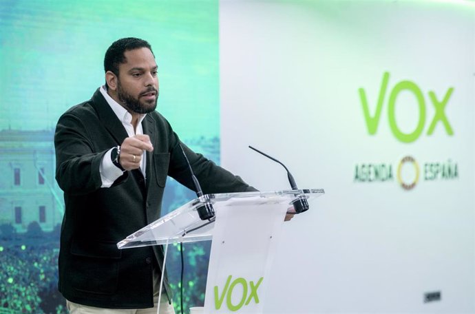 El secretario general de Vox, Ignacio Garriga.