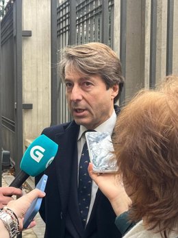 Corgos este lunes en Madrid.