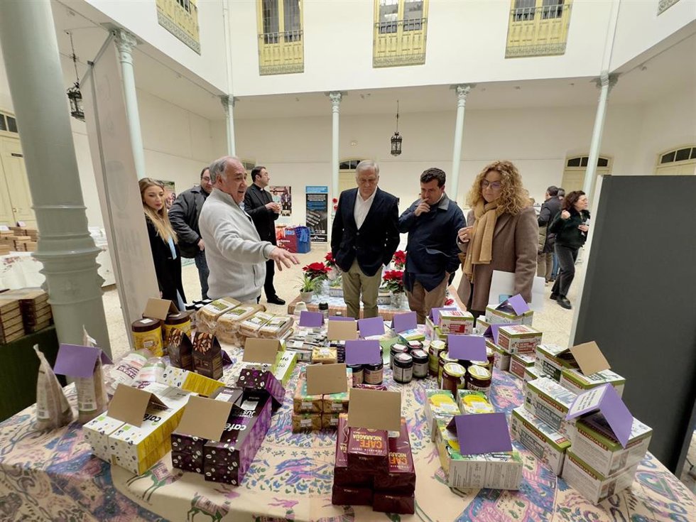 Inauguración del mercadillo de Manos Unidas en Ciudad Real
